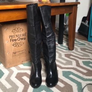 Steve Madden Jupiterr Black Boots sz 6
